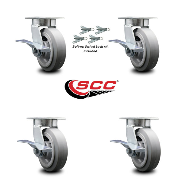 Service Caster Kingpinle Thermoplastic Caster Wayfair